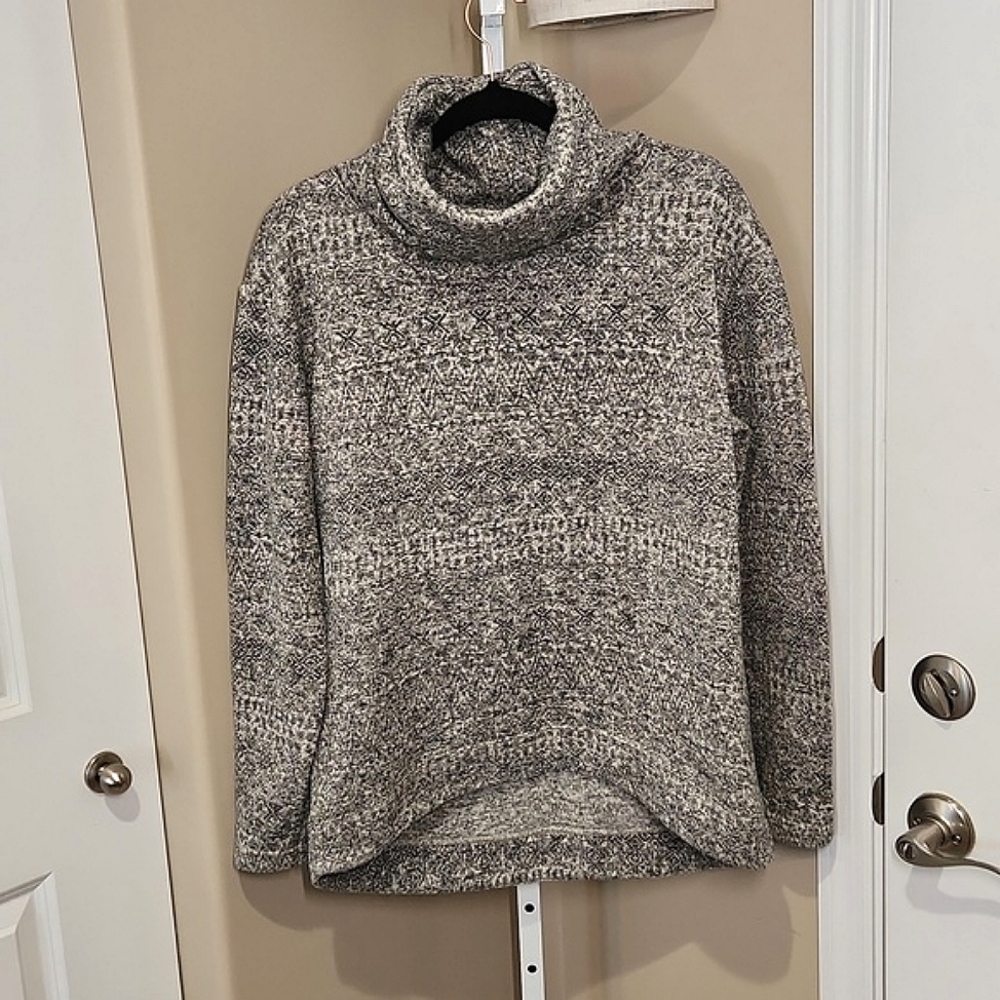 COLUMBIA Pullover Tunic, black & biege, XL